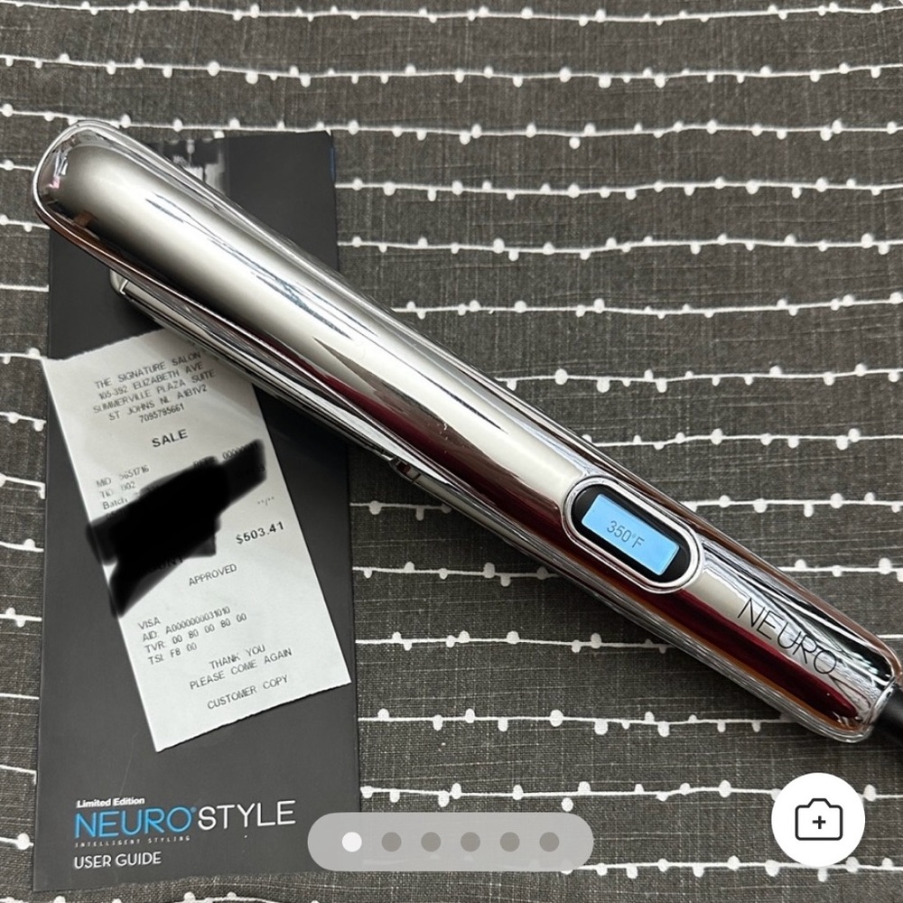 Limited Edition Paul Mitchell NeuroStyle Silver Hair Straightener